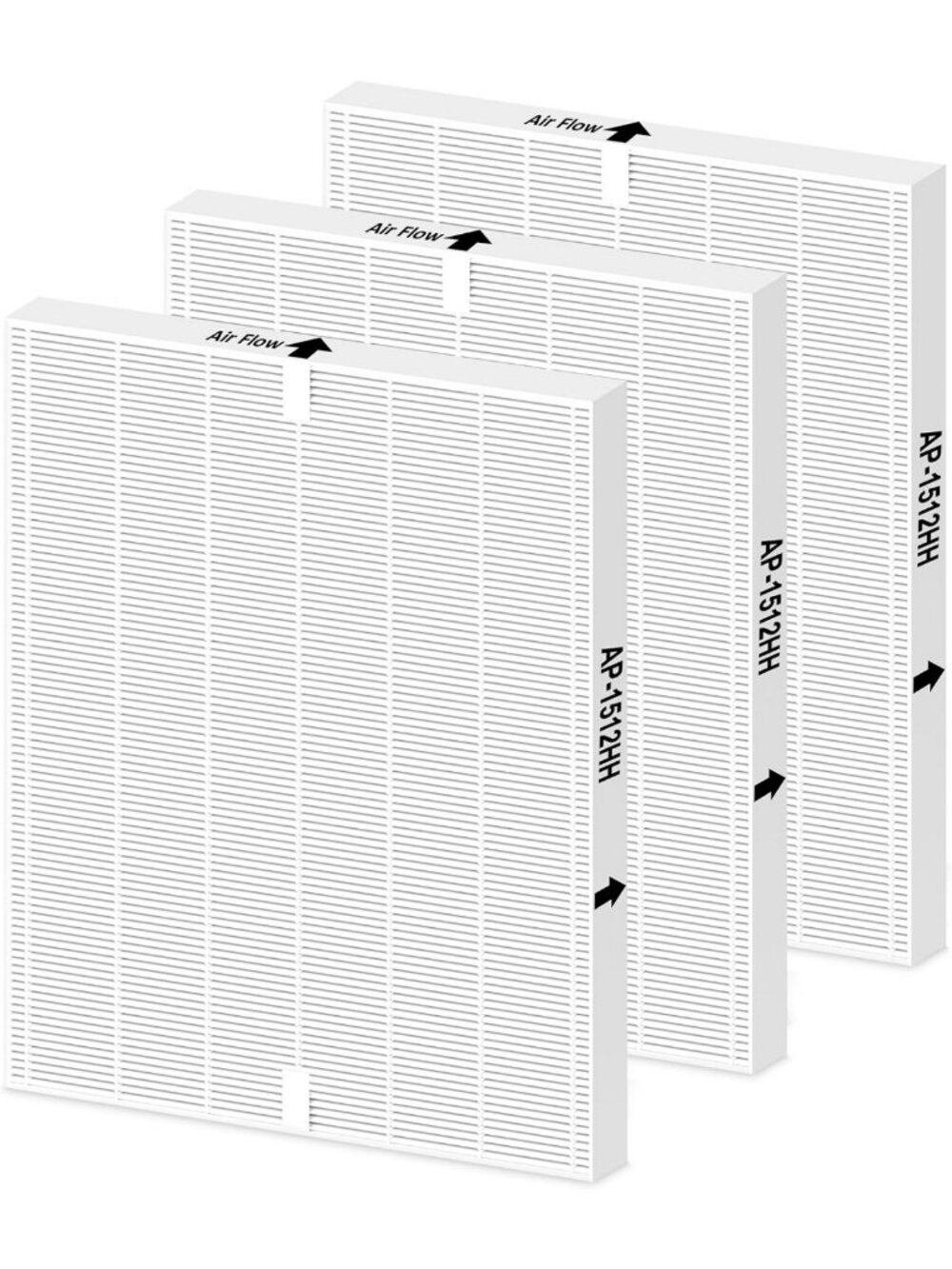 HEPA Filter Replacement for Air Purifier - 3 Pack, Efficient for Home & Pets